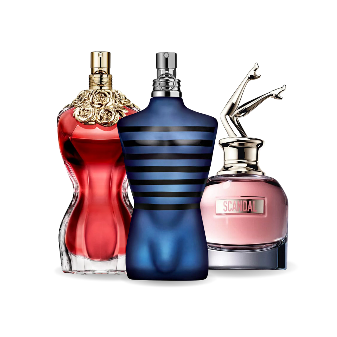 Zestaw 3 perfumy LA BELLE, ULTRA MALE, Gaultier SCANDAL 100ml